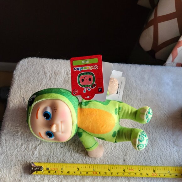 Cocomelon NICO Costume Plush Toy Dinosaur Boys Girls 8" Dino NWT SEE PICTURES - Picture 6 of 7